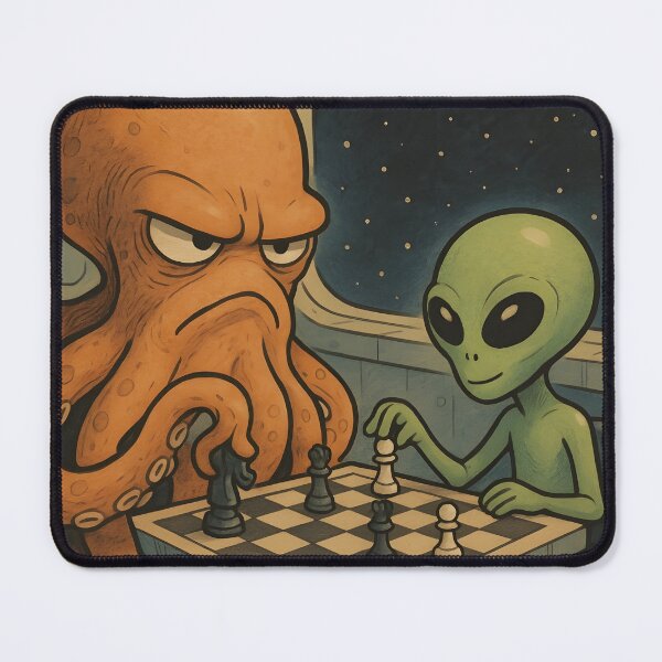 Item preview, Galactic Gambit: Octopus Vs Alien designed and sold by MickeyRemnant.