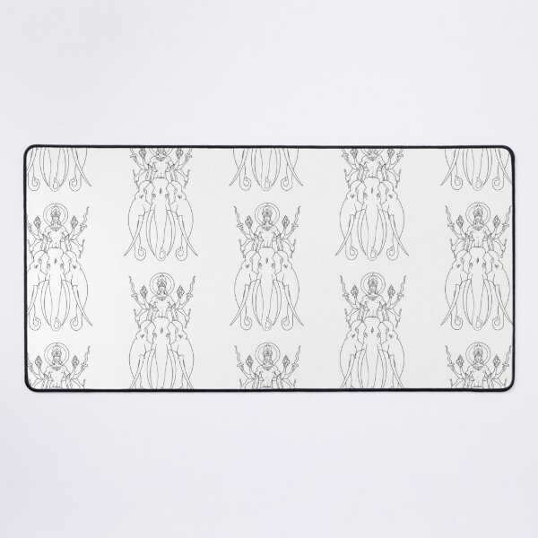 Item preview, Indra with Elephants – Tattoo Pattern Style | SRBartist designed and sold by SRBartist.