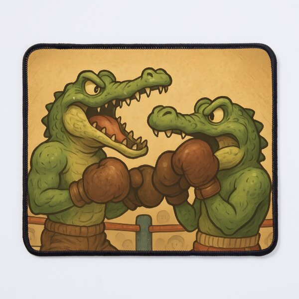 Item preview, Crocodile Clash designed and sold by MickeyRemnant.