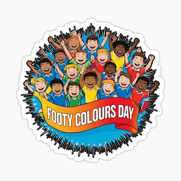 Item preview, Footy Colours Day: Friday Celebration designed and sold by LordEron.