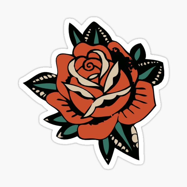 Aperçu de l'œuvre rose fleur feuille   créée et vendue par Achille3777.