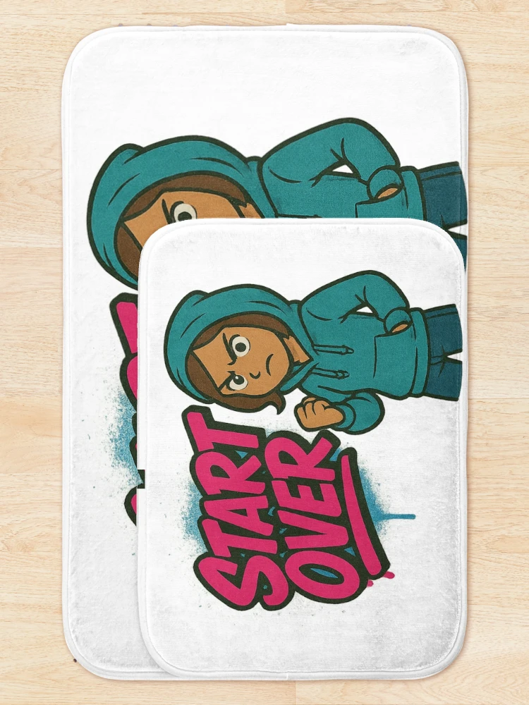 Thumbnail 5 of 6, Bath Mat, Start over designed and sold by auraRM studio.