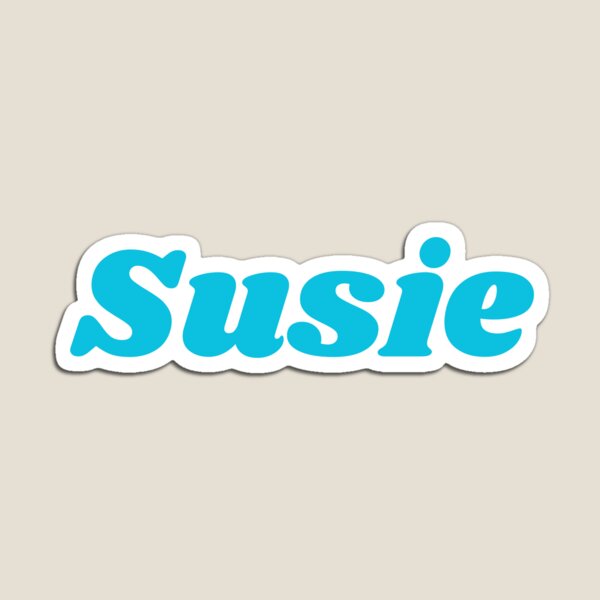 Item preview, Susie, Blue Font designed and sold by RedParker.