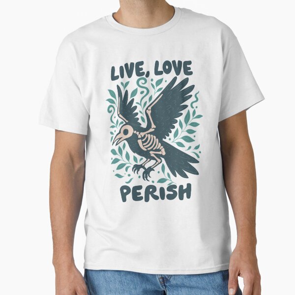 Item preview, Skeleton Crow in Flight with Leaves designed and sold by Jess.a.creates.