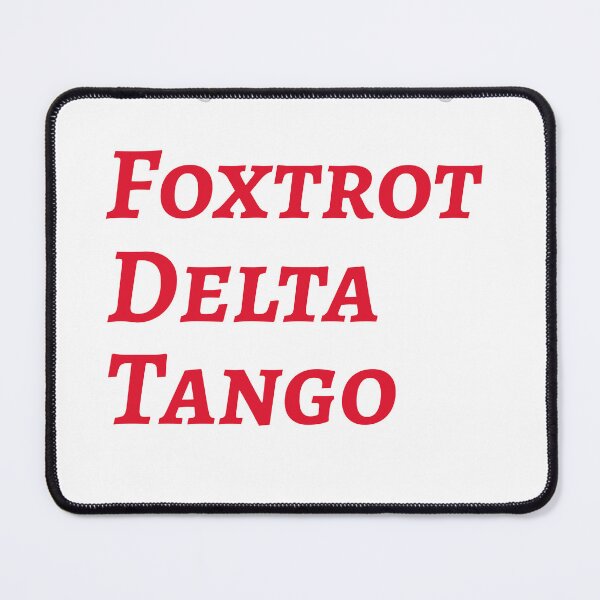 Item preview, Going Fishing Foxtrot Delta Tango Phonetic Alphabet T-shirt designed and sold by CES Tees.