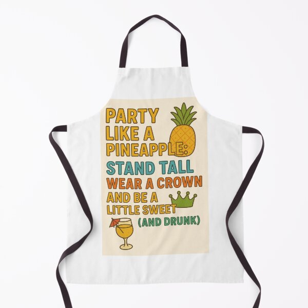 Item preview, Party like a pineapple: stand tall, wear a crown and be a little sweet (and drunk) designed and sold by Nat-Rio.