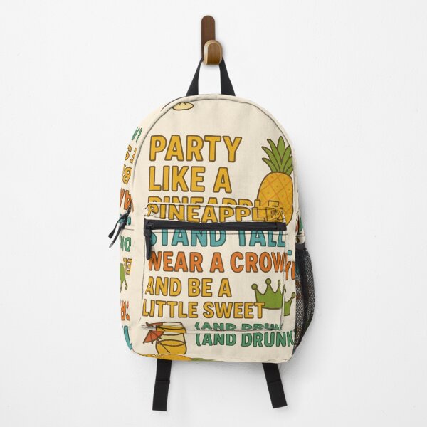 Item preview, Party like a pineapple: stand tall, wear a crown and be a little sweet (and drunk) designed and sold by Nat-Rio.