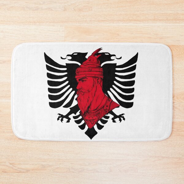 Item preview, Albania Flag &  Skenderbeu designed and sold by FarieArt.