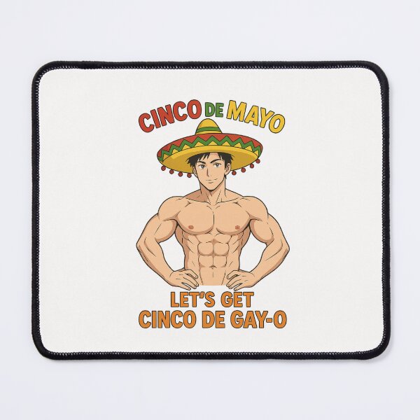 Item preview, Cinco de Gay-o – Queer Cinco de Mayo Bara Pun designed and sold by Places On Earth.