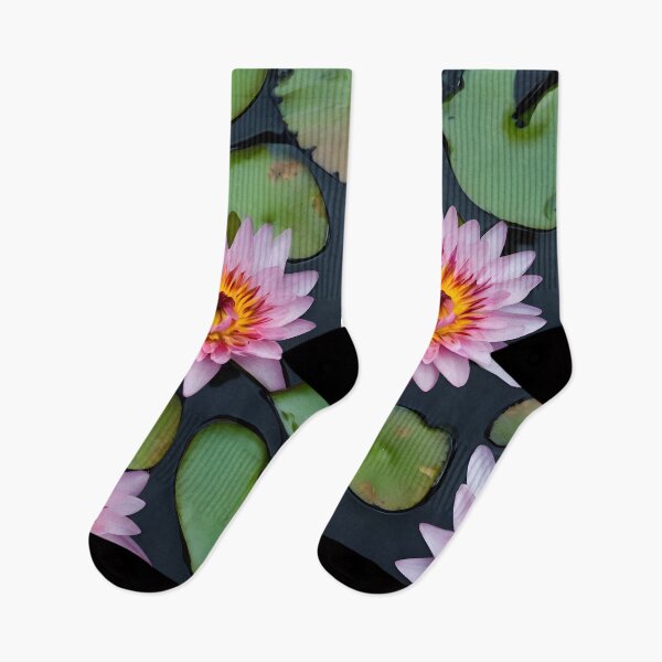 Item preview, Water Lilies on Dark Water designed and sold by Pixel Press Prints.