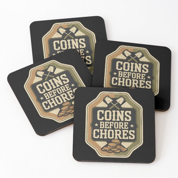 Item preview, Coins Before Chores Metal Detecting designed and sold by DomTeesHaven.