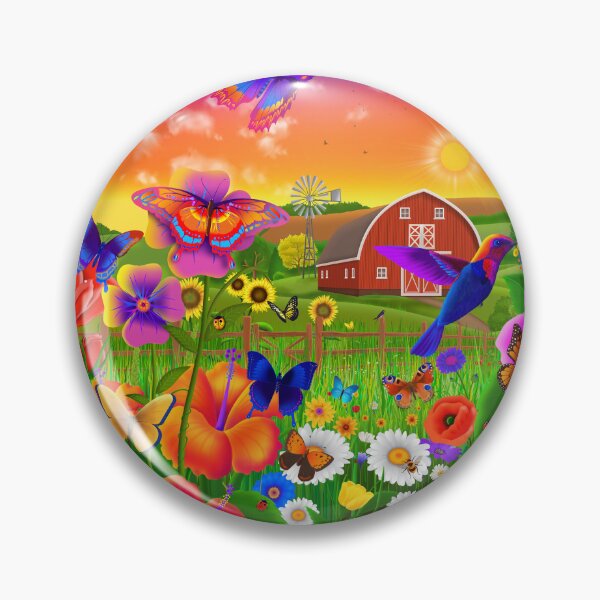 Item preview, Butterfly Floret Version 2 designed and sold by GeraldNewtonArt.