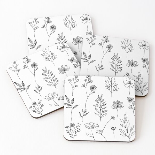 Item preview, Summer Leaves Outline designed and sold by Onlineshoppingstoremumbai.
