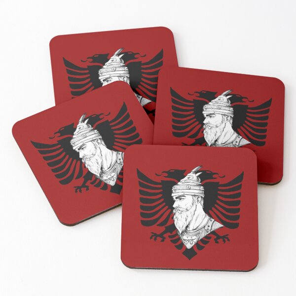 Item preview, Albania Flag designed and sold by FarieArt.