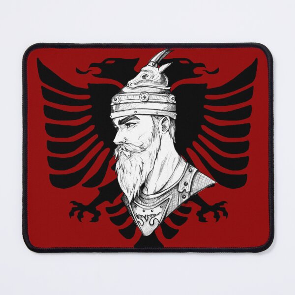Item preview, Albania Flag designed and sold by FarieArt.