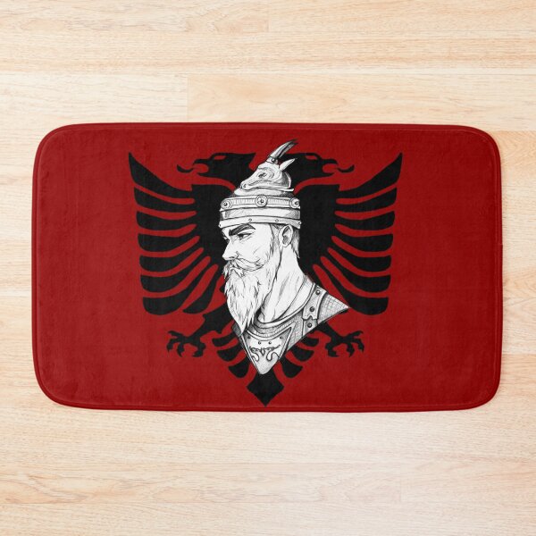 Item preview, Albania Flag designed and sold by FarieArt.