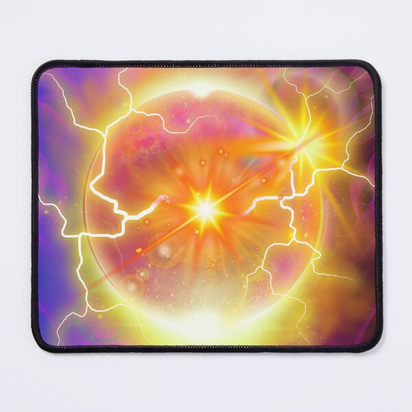 Aperçu de l'œuvre Éclipse de feu créée et vendue par BPAbstracts.