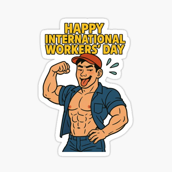 Item preview, Workers’ Day Flex – Gay International Labor Celebration designed and sold by placesonearth.