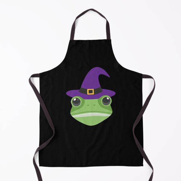 Item preview, frog in a witches hat designed and sold by jazzydevil.