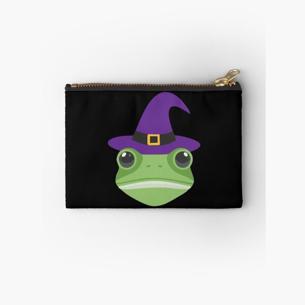 Item preview, frog in a witches hat designed and sold by jazzydevil.