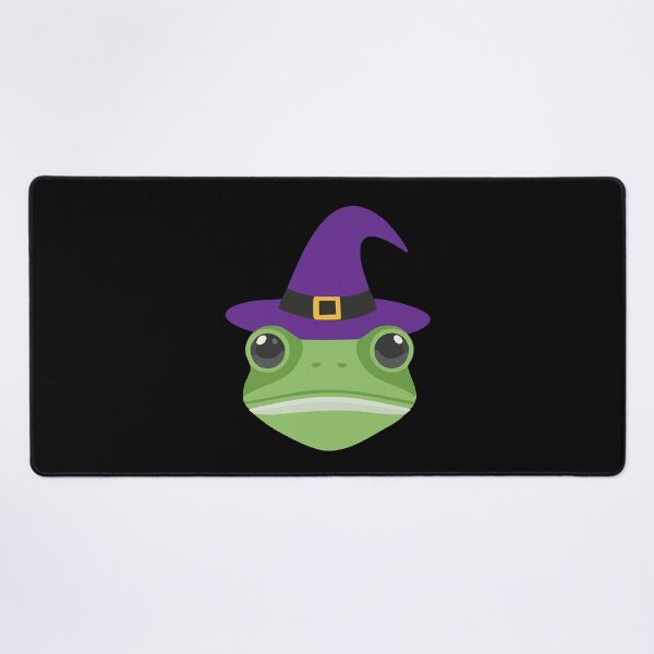 Item preview, frog in a witches hat designed and sold by jazzydevil.