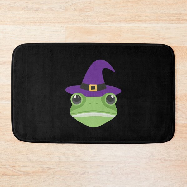 Item preview, frog in a witches hat designed and sold by jazzydevil.