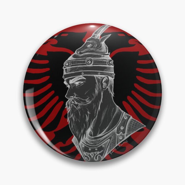 Item preview, Albania Flag ~ Skenderbe designed and sold by FarieArt.