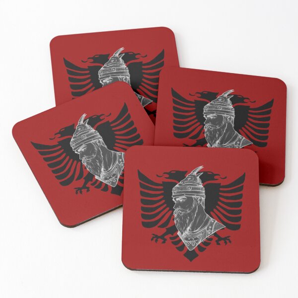 Item preview, Albania Flag ~ Skenderbe designed and sold by FarieArt.