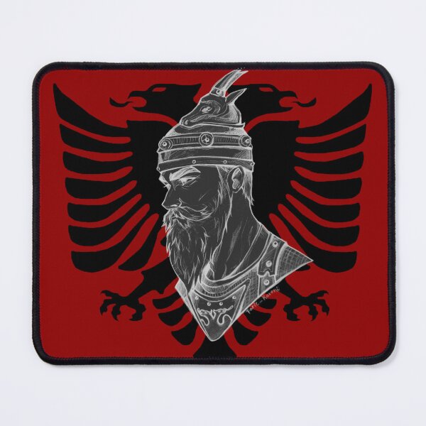 Item preview, Albania Flag ~ Skenderbe designed and sold by FarieArt.