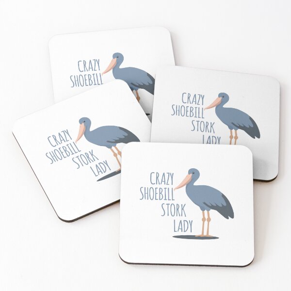Item preview, Crazy Shoebill stork lady designed and sold by jazzydevil.