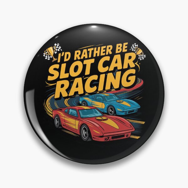 Item preview, I'd Rather Be Slot Car Racing Race Enthusiasts designed and sold by ThePixelAlchemy.