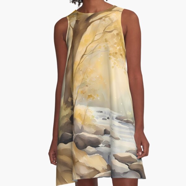 Item preview, Peaceful Autumn Waterfall designed and sold by BookCovered.