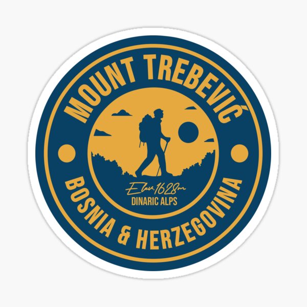Item preview, Trebević Bosnia and Herzegovina Hiking Camping designed and sold by TravelsOfJamie.