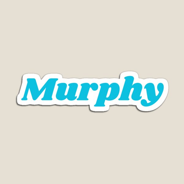 Item preview, Murphy, Blue Font designed and sold by RedParker.