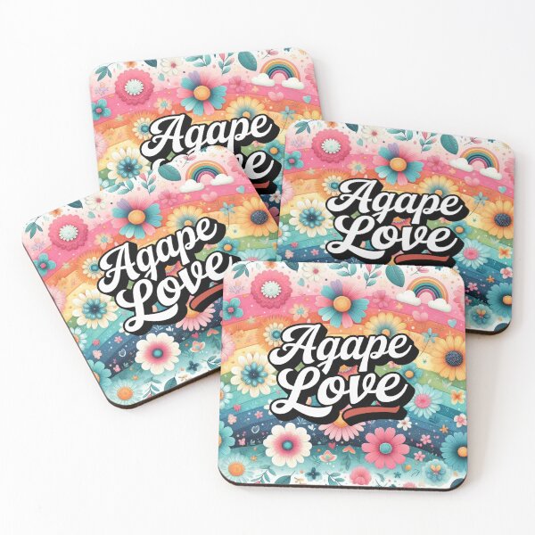 Item preview, Agape Love Christian Decor - Jesus Inspired - Bible Verses - Bible Psalm - Faith based design designed and sold by Luvjesus2.