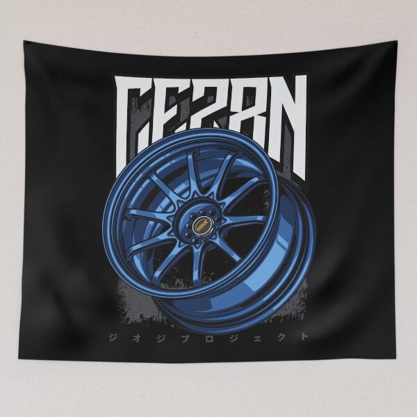 Item preview, Racing Wheel Volk CE28N (Hyper Blue) designed and sold by JioojiProject.