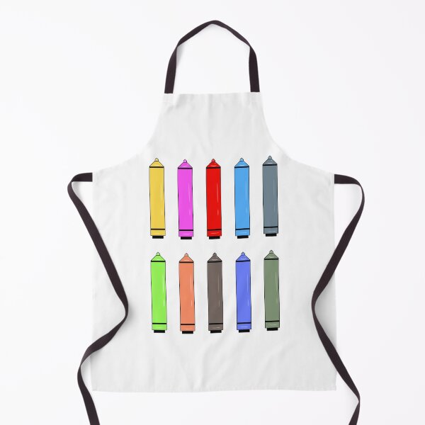 Item preview, School supplies 10 Colorful markers doodle designed and sold by Minimalist Quotes and Sayings.