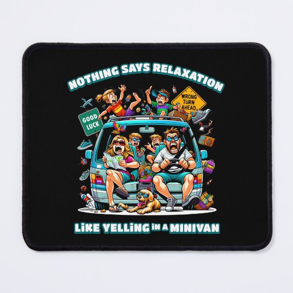 Item preview, Family Vacation Vibes Chaos in a Minivan designed and sold by KZbubble.