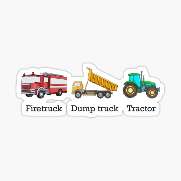 Artikel-Vorschau von Feuerwehrauto Muldenkipper Traktor Dezente Anti-Trump-Ausrüstung, designt und verkauft von DynamicDesign.