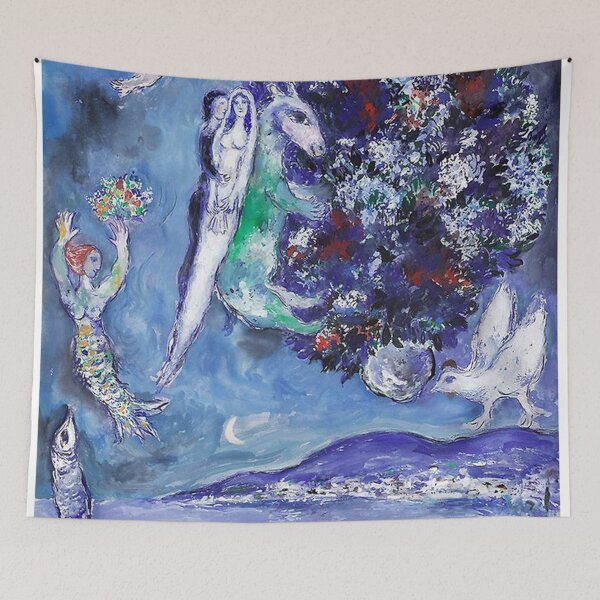 Item preview, MARC CHAGALL 'Lovers designed and sold by lisameijar.