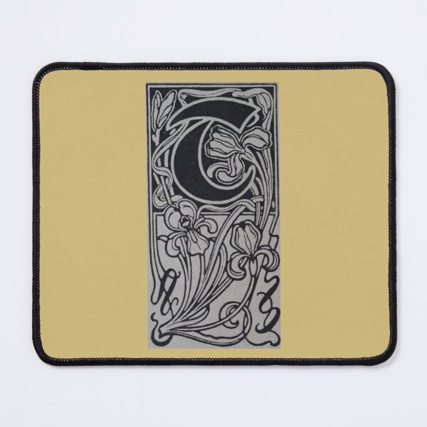 Item preview, Art by Mike Linocut digitally edited, alphabet letter T, combinable designed and sold by allartbymike.