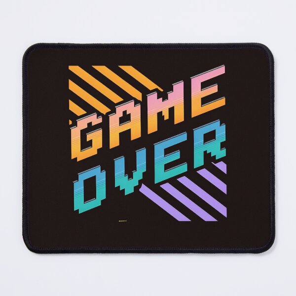 Item preview, Retro Game Over Pixel Art T-Shirt Sticker designed and sold by InsightA.