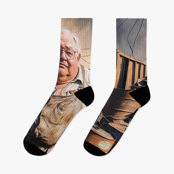 Item preview, Grandpa in his junkyard. designed and sold by Ignacio Junquera.