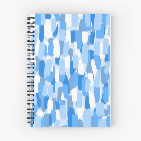 Item preview, Abstract Shades of Light Blue, Paint Brush Effect designed and sold by OneThreeSix.