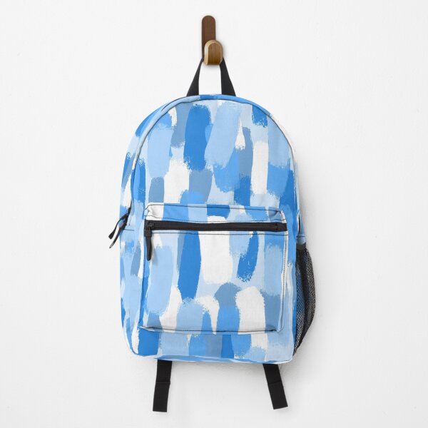 Item preview, Abstract Shades of Light Blue, Paint Brush Effect designed and sold by OneThreeSix.
