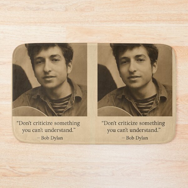 Artikelvorschau, Bob Dylan Vintage entworfen und verkauft von MAX MILLER.