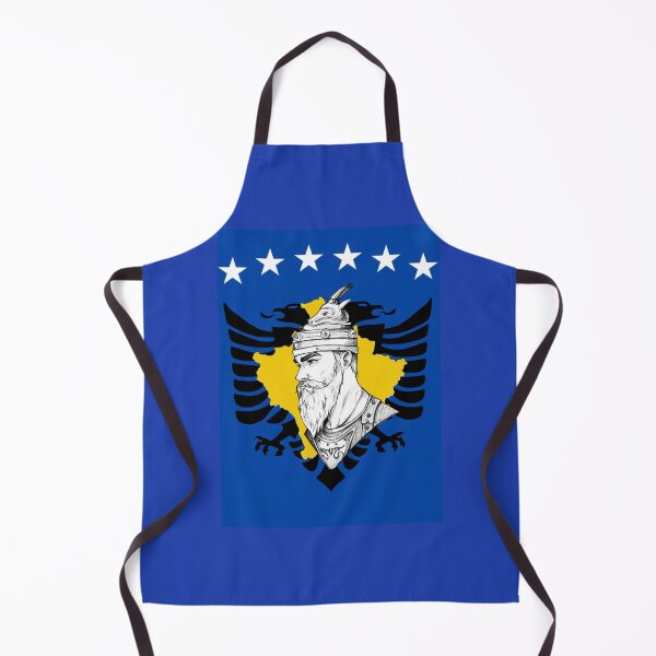 Item preview, Kosovo & Albania Flag designed and sold by FarieArt.