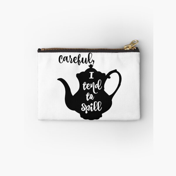Item preview, Spill The Tea, Careful I Tend To Spill, Tea Pot, Gossip designed and sold by LouisianaLady.