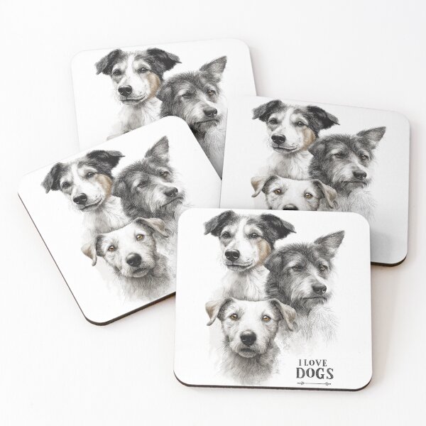 Item preview, 3 Dogs  designed and sold by Blue Horse Photo Magic.