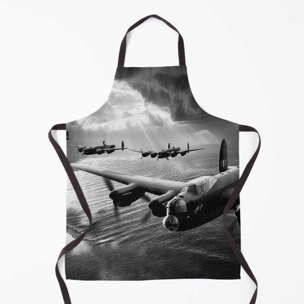 Item preview, Lancaster Bomber in Black and White designed and sold by Skyframe Aviation.